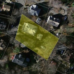 32 Maple Ave, Newton MA  02458-1904 aerial view