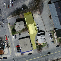 1151 Washington St, Newton MA 02465-2120 aerial view