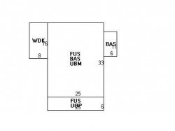 59 Clinton St, Newton MA  02458-1231 floor plan