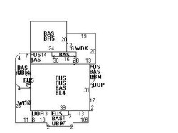 21 Berkeley St, Newton MA 02465-2401 floor plan