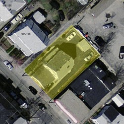194 Adams St, Newton MA 02458-1203 aerial view