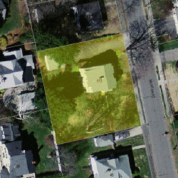 173 Morton St, Newton MA  02459-1521 aerial view