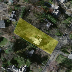 45 Claremont St, Newton MA 02458-1925 aerial view