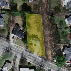 150 Concord St, Newton MA  02462-1011 aerial view