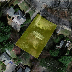 11 Fenwick Rd, Newton MA  02468-2214 aerial view