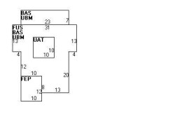 1670 Centre St, Newton MA 02461-1522 floor plan