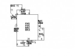 25 Berwick Rd, Newton MA  02459-2122 floor plan