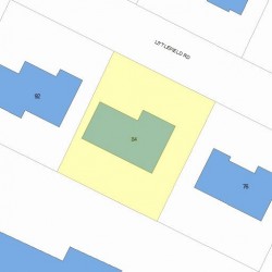 84 Littlefield Rd, Newton MA  02459-3012 plot plan
