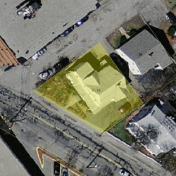 19 Crafts St, Newton MA  02458-1250 aerial view