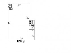 48 Hilltop St, Newton MA  02458-1819 floor plan