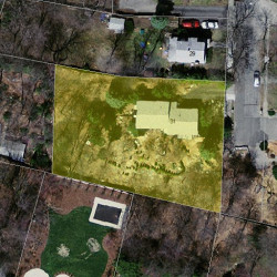 31 Coyne Rd, Newton MA 02468-1010 aerial view