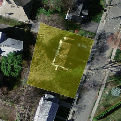 55 Avondale Rd, Newton MA 02459-1618 aerial view