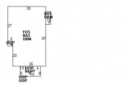 1593 Centre St, Newton MA 02461-1256 floor plan