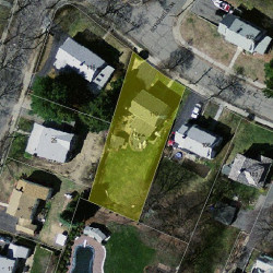 110 Fair Oaks Ave, Newton MA  02460-1153 aerial view