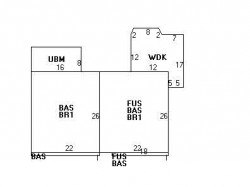 352 Nevada St, Newton MA 02460-1432 floor plan
