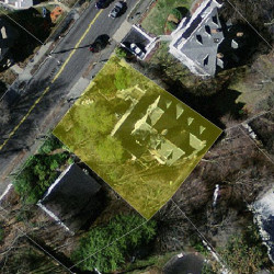 98 Grant Ave, Newton MA  02459-1347 aerial view