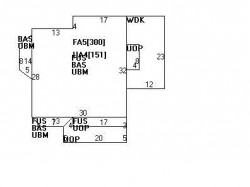 20 Arlington St, Newton MA 02458-2423 floor plan