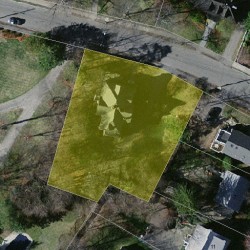 68 Lombard St, Newton MA  02458-2525 aerial view