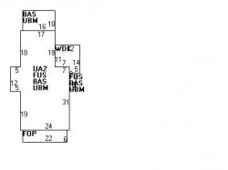211 Crafts St, Newton MA 02460-1441 floor plan