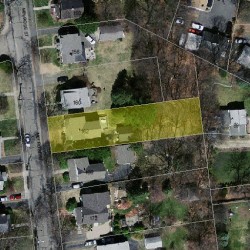 162 Melrose St, Newton MA  02466-1111 aerial view