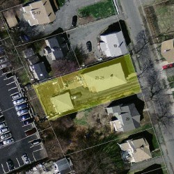 23 Dalby St, Newton MA 02458-1030 aerial view
