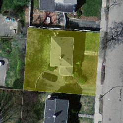 101 Upland Ave, Newton MA  02461-2112 aerial view