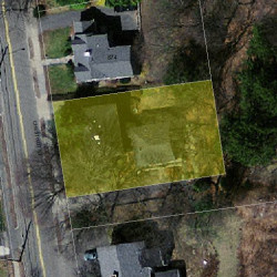 880 Chestnut St, Newton MA 02468-2320 aerial view