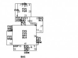 37 Fairfax St, Newton MA 02465-2606 floor plan