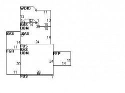129 Fessenden St, Newton MA 02460-1131 floor plan