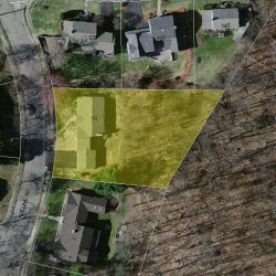 64 Adeline Rd, Newton MA 02459-2705 aerial view