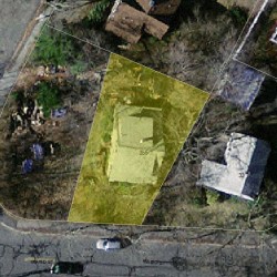 355 Ward St, Newton MA 02459-1264 aerial view