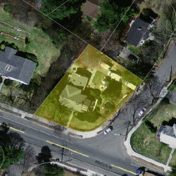 1947 Beacon St, Newton MA  02468-1472 aerial view