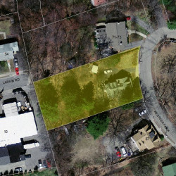 79 Webster Park, Newton MA 02465-1824 aerial view