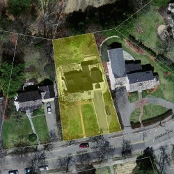 39 Waban Ave, Newton MA 02468-2134 aerial view