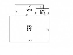 222 Winchester St, Newton MA  02461-2034 floor plan