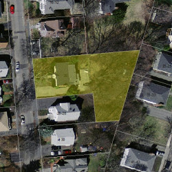 20 Clarendon St, Newton MA 02460-2021 aerial view