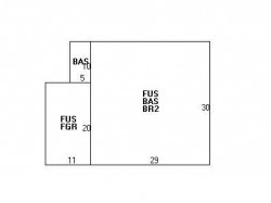 122 Clark St, Newton MA 02459-2460 floor plan