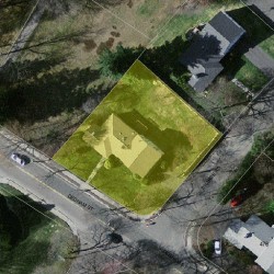 460 Dedham St, Newton MA 02459-2929 aerial view