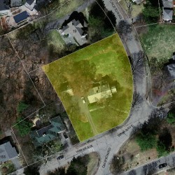 133 Waban Ave, Newton MA 02468-2101 aerial view