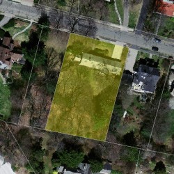 214 Windsor Rd, Newton MA  02468-1120 aerial view