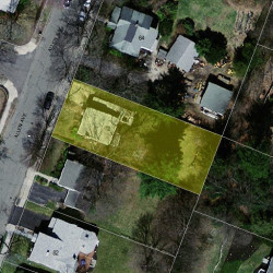 72 Allen Ave, Newton MA 02468-1721 aerial view