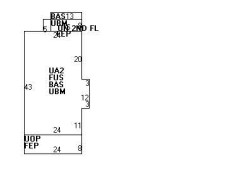 82 Bourne St, Newton MA 02466-1722 floor plan
