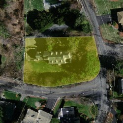 331 Dudley Rd, Newton MA 02459-2831 aerial view