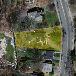 205 Grove St, Newton MA 02466-2225 aerial view