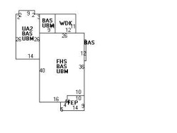 29 Prairie Ave, Newton MA  02466-2103 floor plan