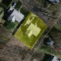 4 Hunnewell Ave, Newton MA 02458-2215 aerial view