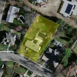 170 Old Farm Rd, Newton MA 02459-3457 aerial view