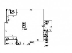157 Webster St, Newton MA 02465-1822 floor plan