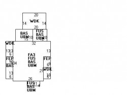 204 Grove St, Newton MA  02466-2235 floor plan