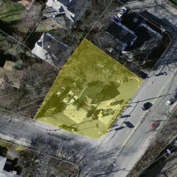 1365 Centre St, Newton MA 02459-2467 aerial view